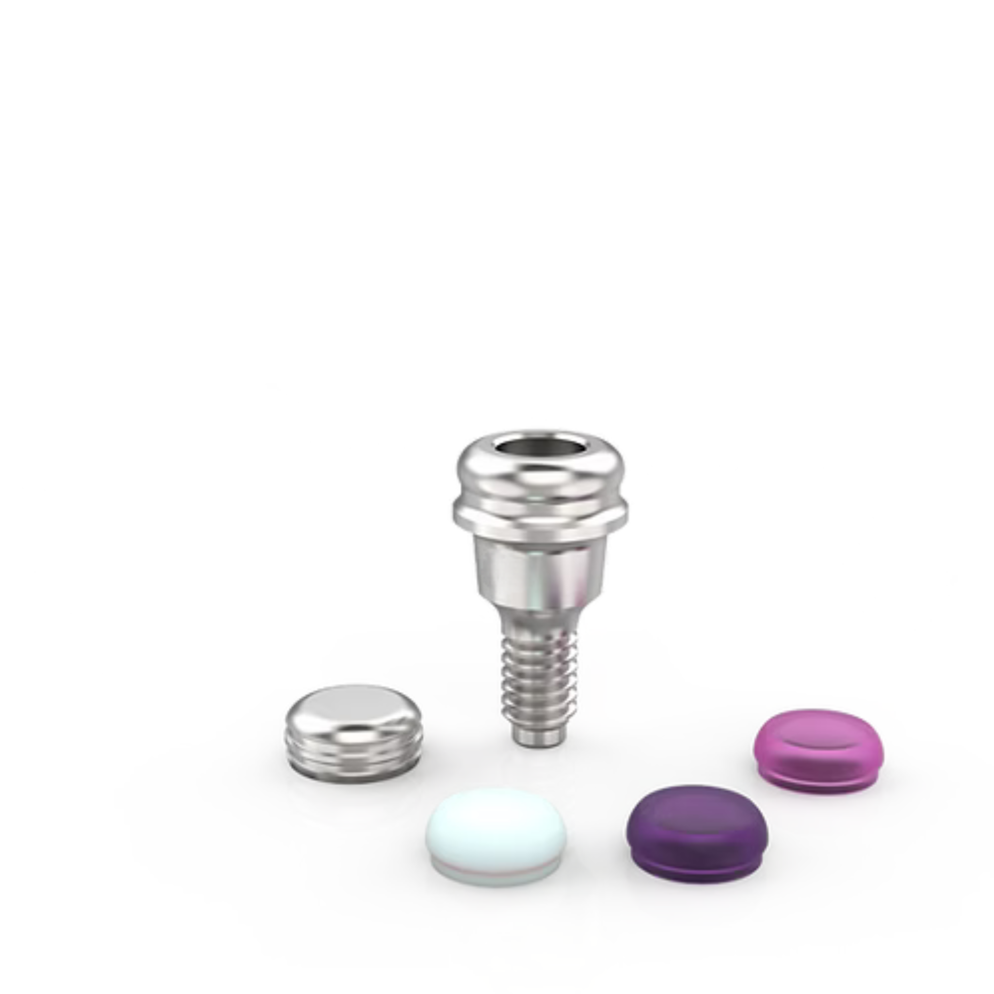 MegaGen® AnyRidge Compatible Straight Overdenture Attachment SET 1mm