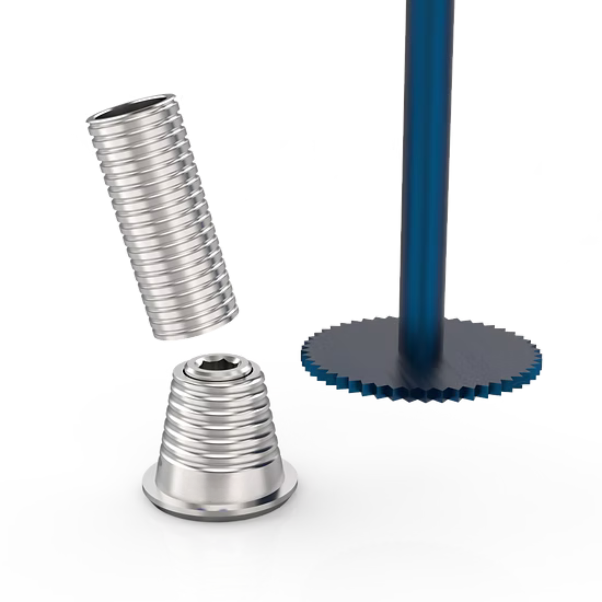 Multi-Unit Ti Sleeve 2 in 1 for Geo CAD/CAM Compatible with Osstem® / MegaGen® / Neodent®-2