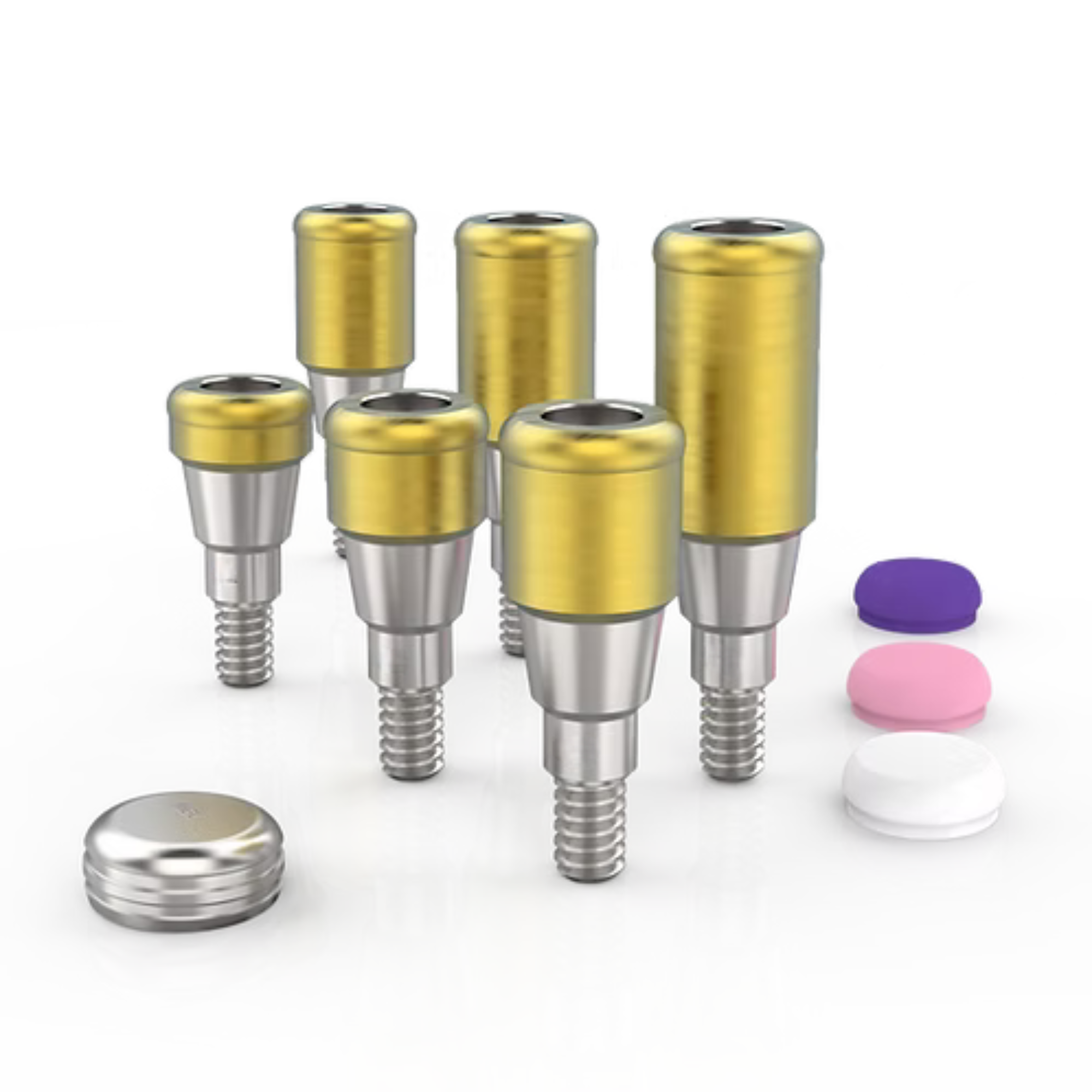 Neodent® GM Compatible Straight Overdenture Attachment SET 1mm-6mm