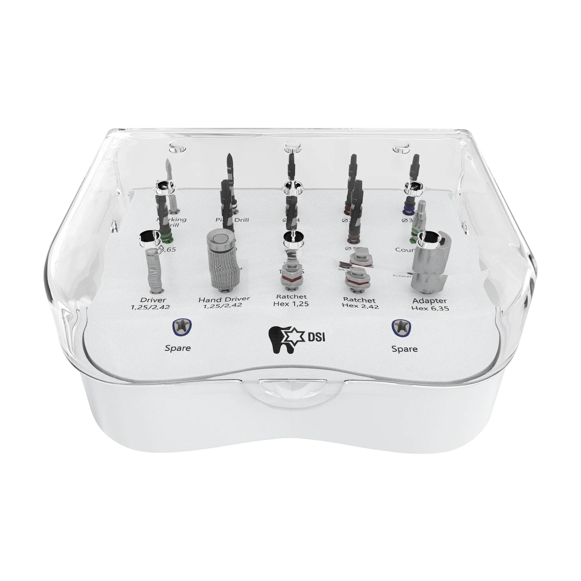 DSI SK001 New Stepped Drills Surgical Kit For Implant Placement_5