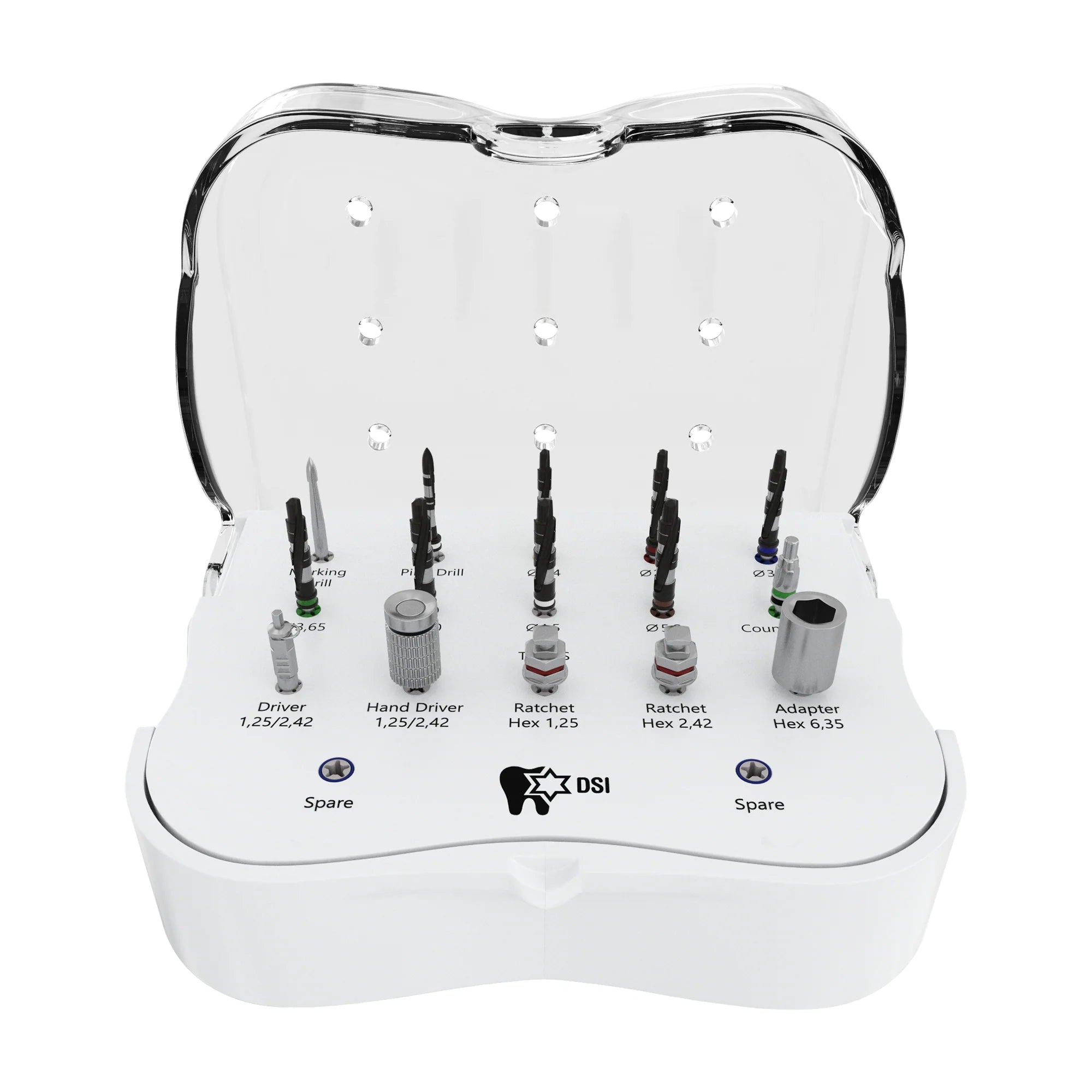 DSI SK001 New Stepped Drills Surgical Kit For Implant Placement_6