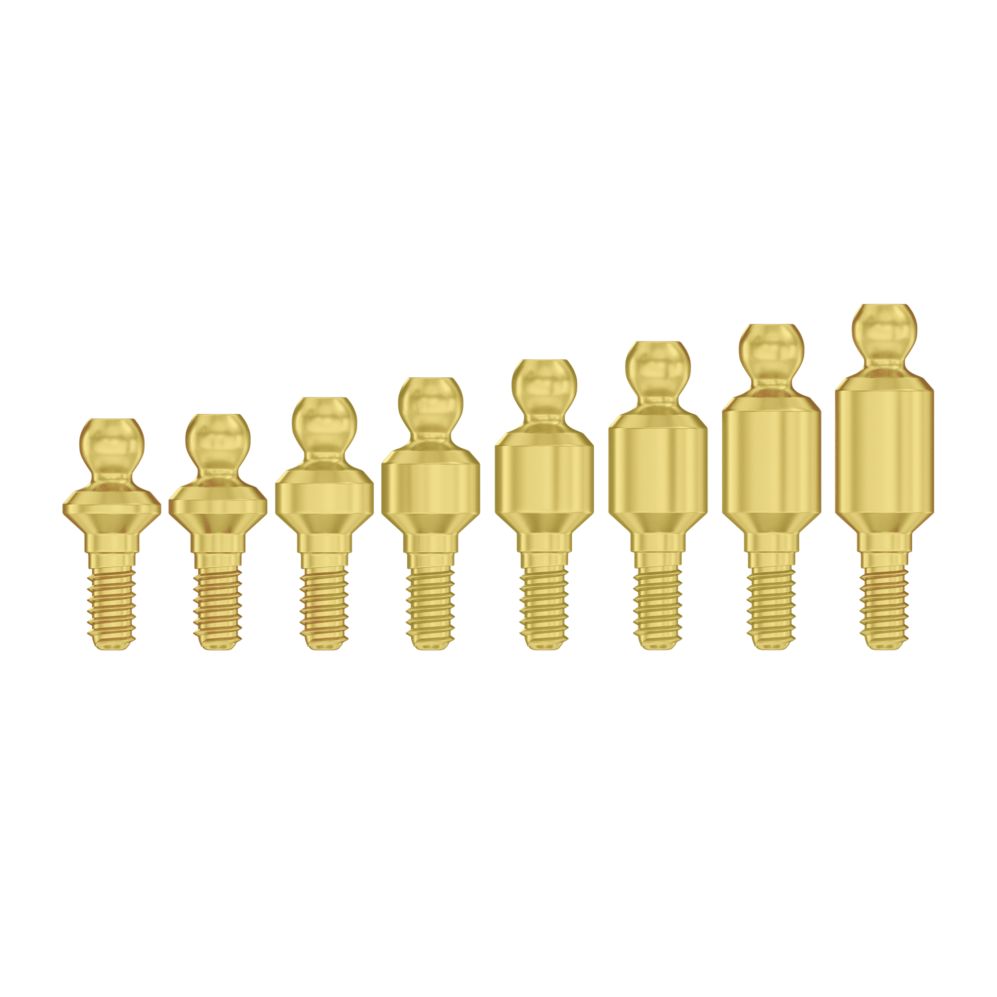 DIP Straight Ball Attachment 3.75mm - Internal Hex Ø2.42mm