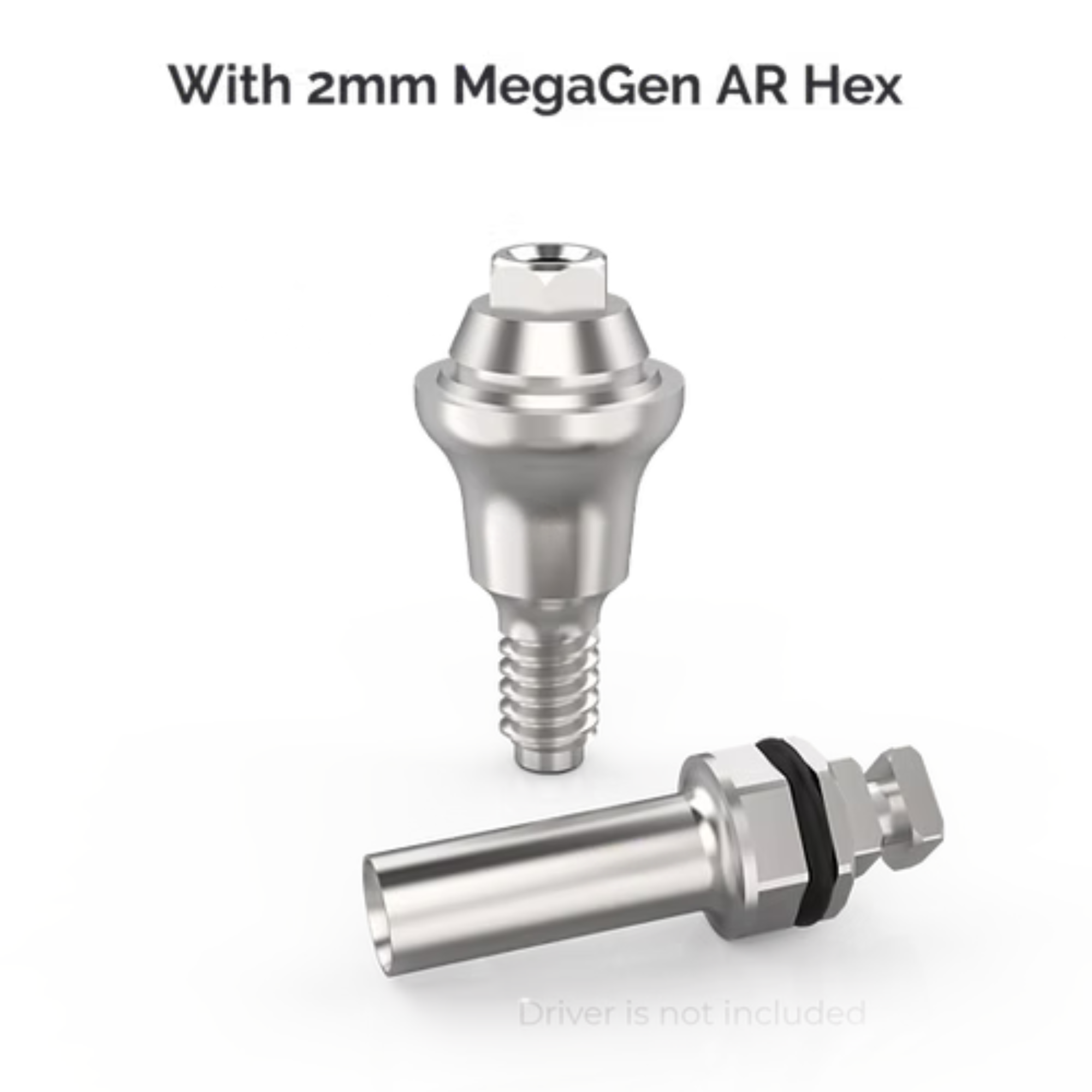 Straight Multi-Unit Abutment Compatible with MegaGen AnyRidge® Height=2.5mm