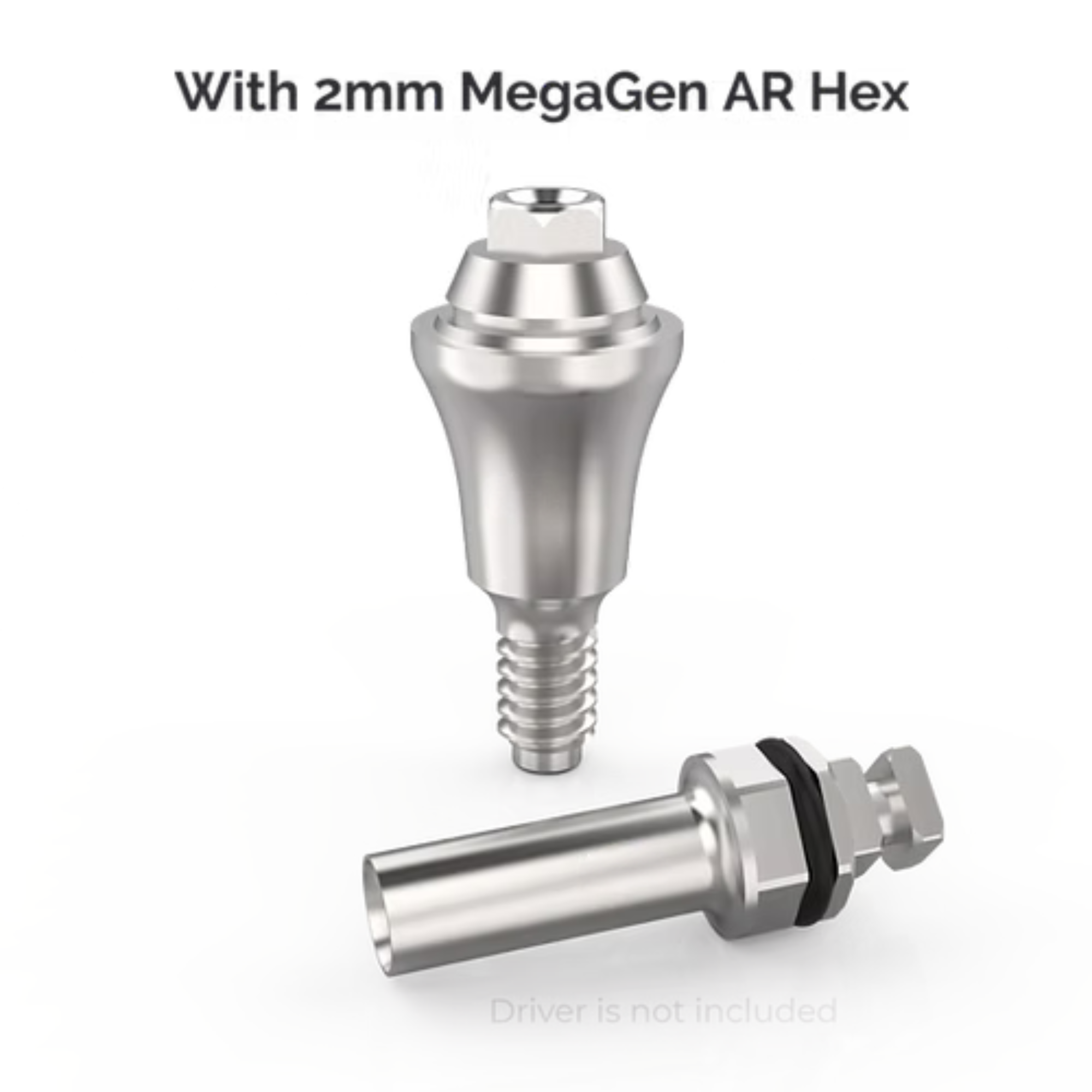 Straight Multi-Unit Abutment Compatible with MegaGen AnyRidge® Height=3.5mm