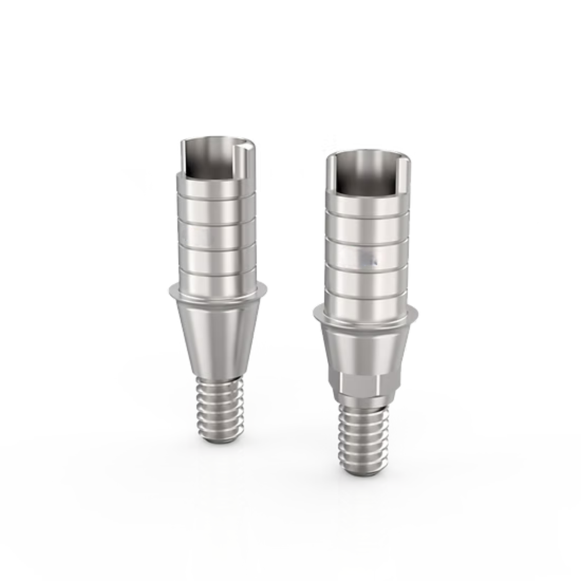 Ti-Base Abutment Compatible with MegaGen AnyOne® Cuff Height=0.6mm Post Height=6.0mm