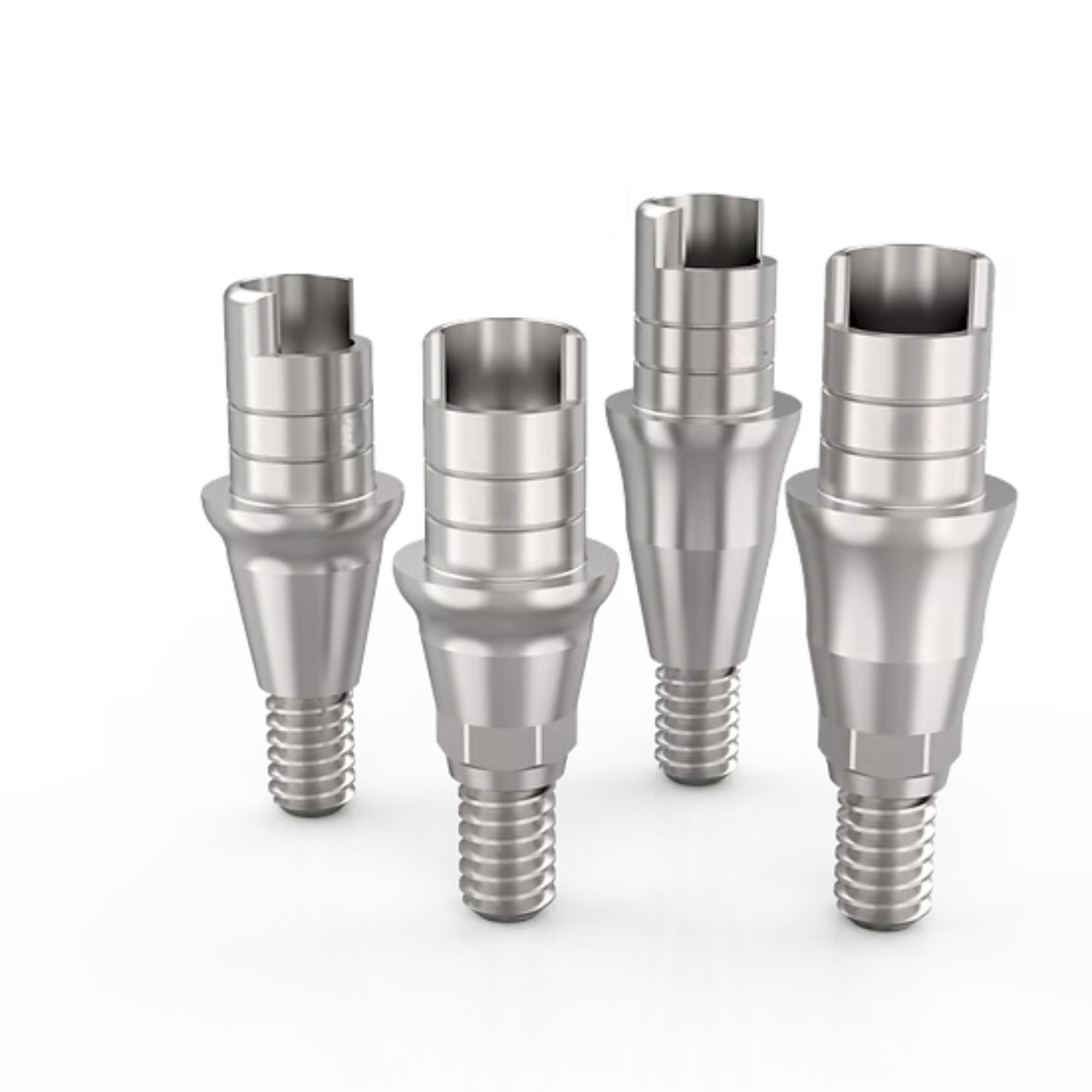 Ti-Base Abutment Compatible with MegaGen AnyOne® Cuff Height=1.5mm/3.0mm Post Height=4.5mm