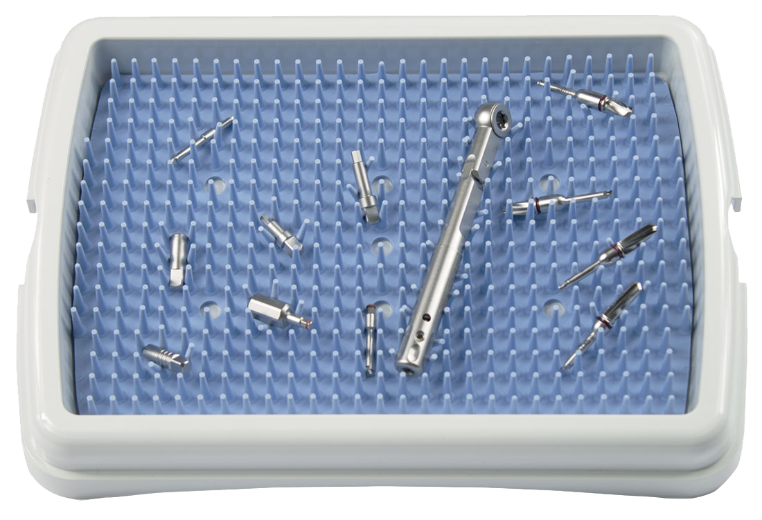 Flat Sterilization Kit Tray – For Organizing Small Instruments, Burs & Accessories