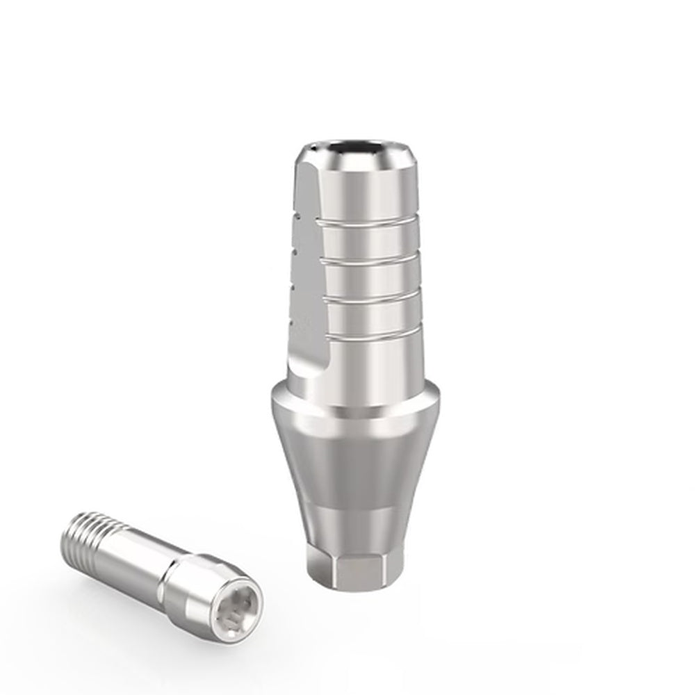 Shoulder Straight Abutment Osstem TS / Hiossen ET - Regular Platform Ø4.7mm - Abutment Side View