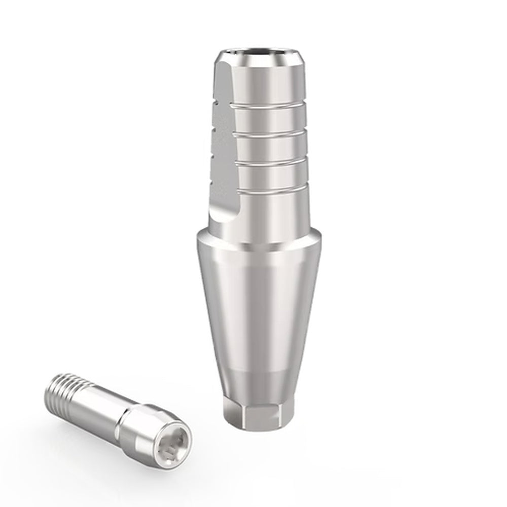 Shoulder Straight Abutment Osstem TS / Hiossen ET - Regular Platform Ø4.7mm - Abutment Angle View