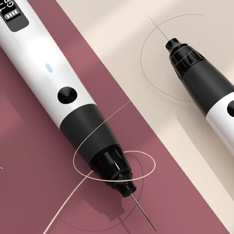 360° Rotating Silver Tip – Easy access at all angles.