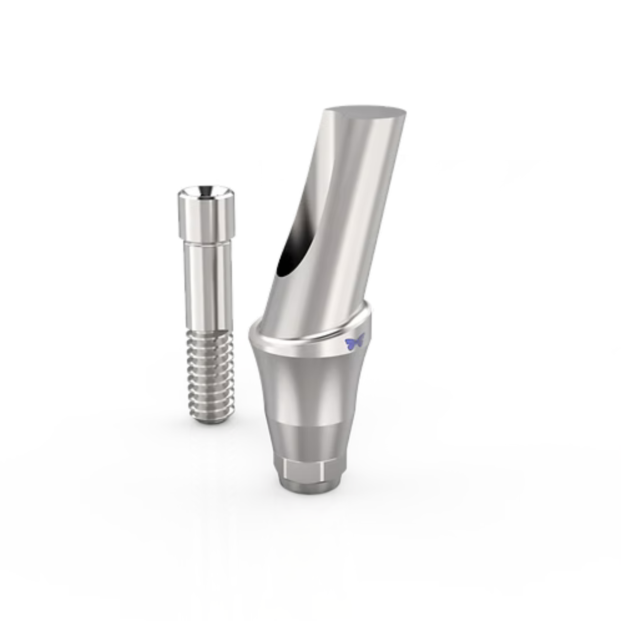 high precision angled abutment dental implant