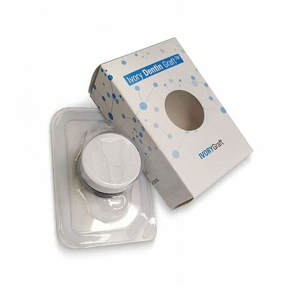 Ivory Dentin Dental Bone Graft – Dentin-Based Substitute in a Vial