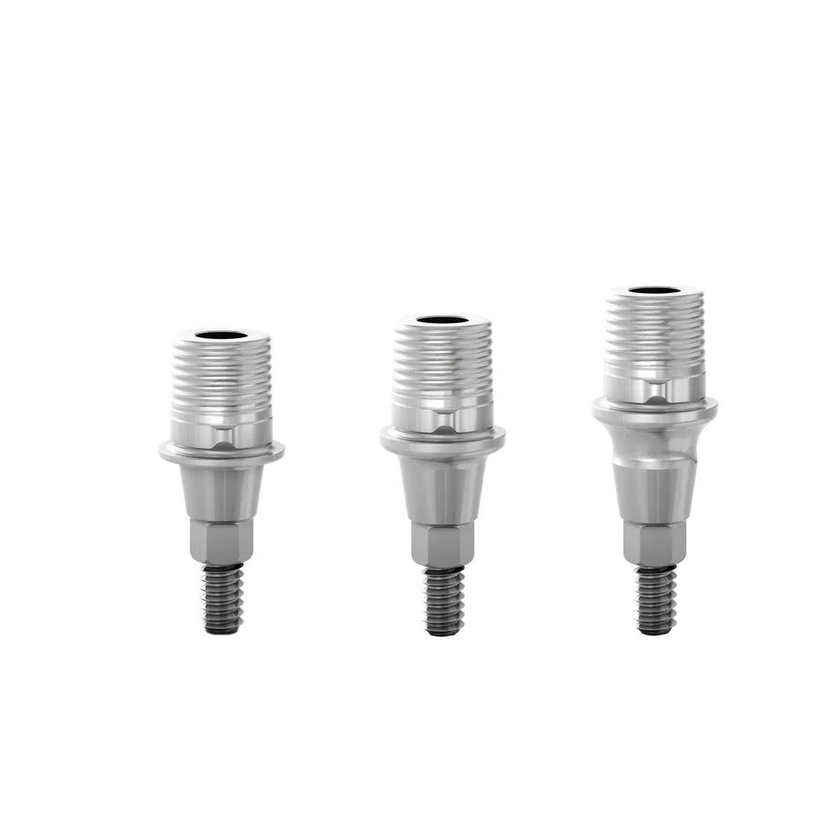 GM Ti-Base Ø4.5mm – Titanium intermediate abutment for crown restorations.