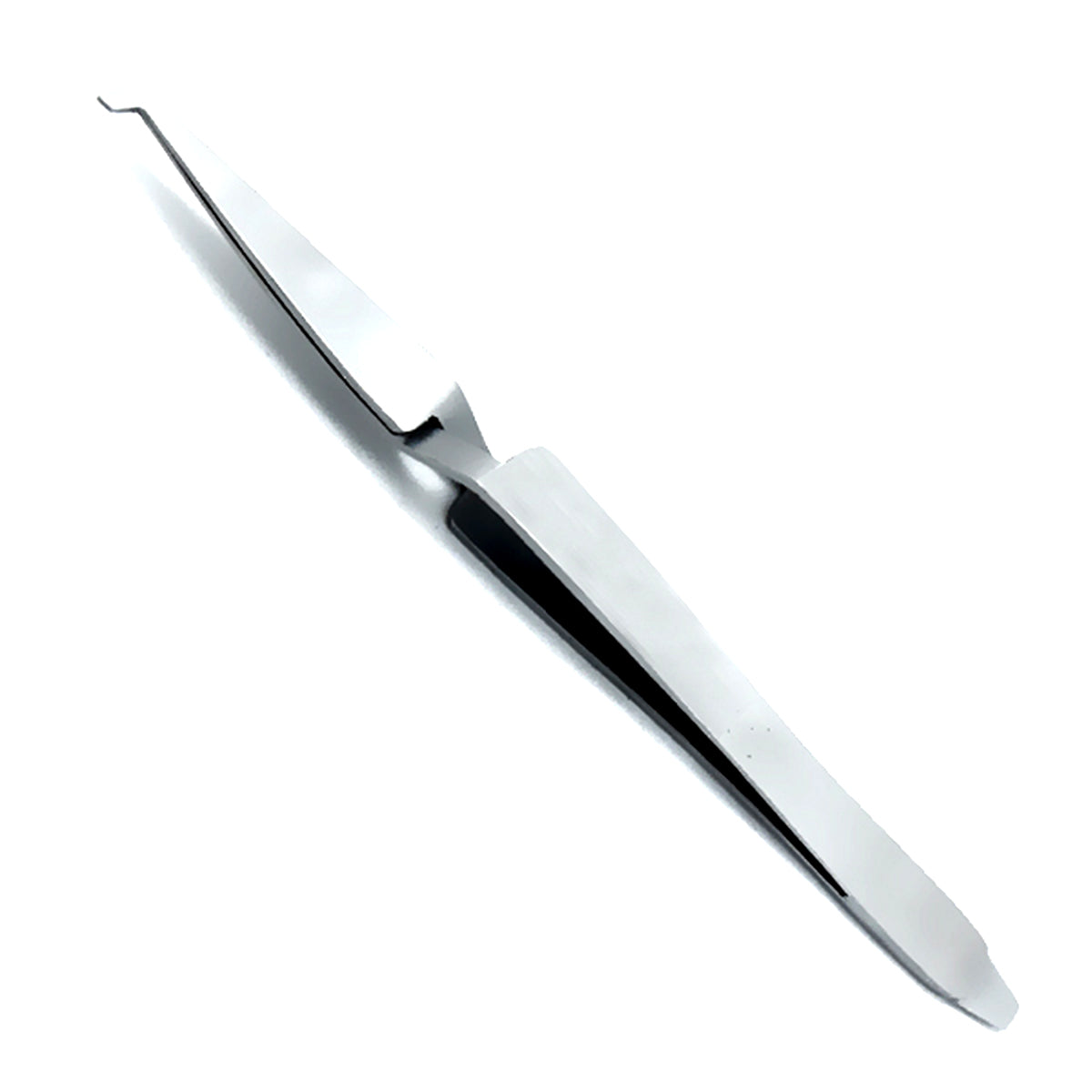 Stainless steel bracket bonding tweezers for orthodontic use