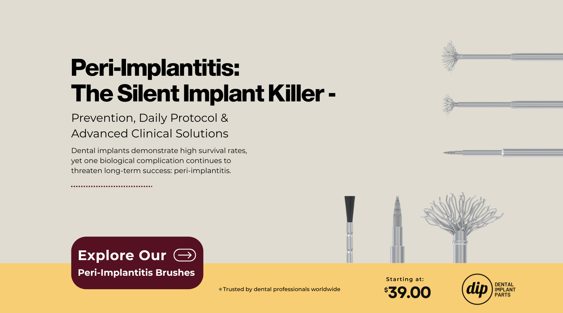 Peri-Implantitis: The Silent Implant Killer — Prevention, Daily Protocol & Advanced Clinical Solutions