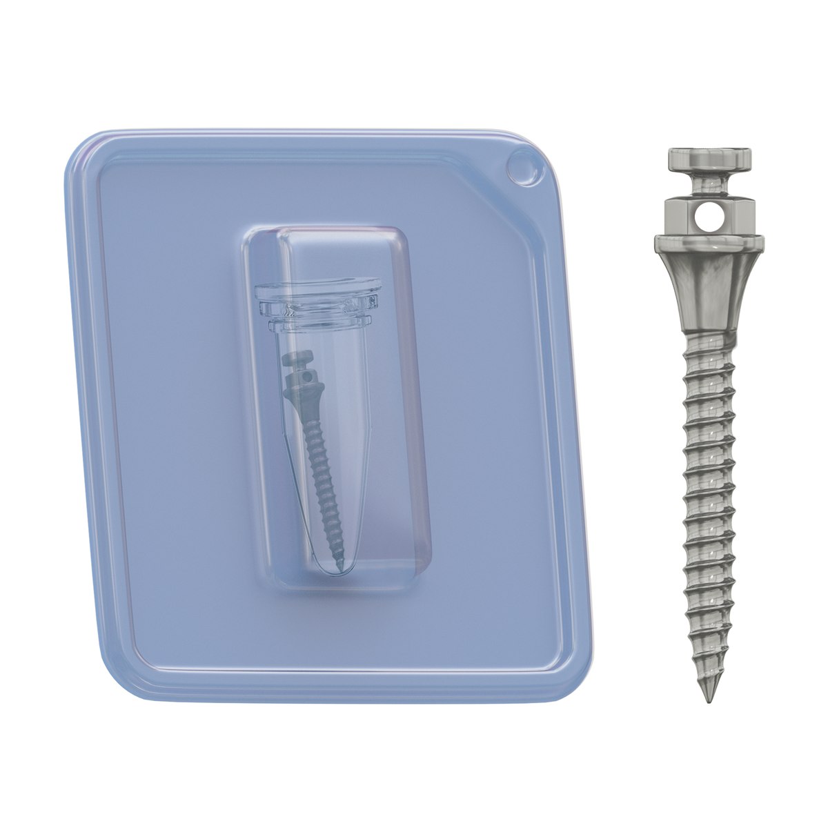 DSI TAD miniscrew orthodontic titanium implant, 1.5 mm diameter, for skeletal anchorage