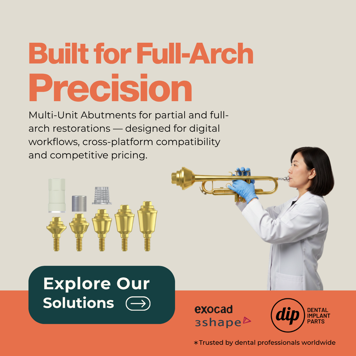 M1.4 Multi-Unit Abutments