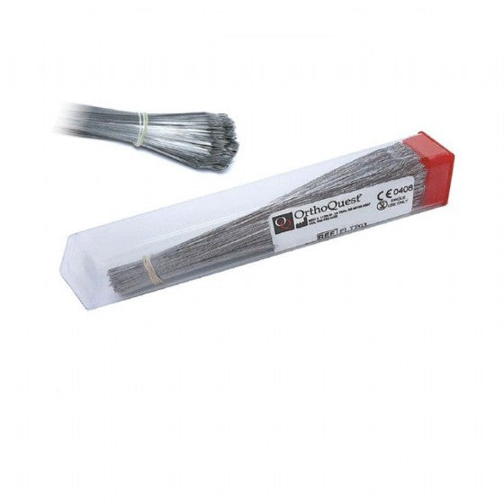 Ligature wire offering a huge inventory of gauges and finishes for secure orthodontic bracket tie-in.