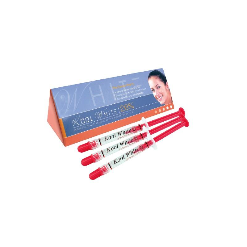 Take-home and in-office tooth whitening products offering a large variety of bleaching strengths at competitive prices.