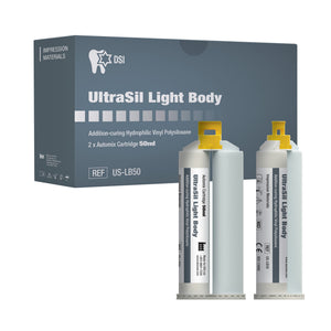 Vinyl polysiloxane putty and wash impression materials delivering high-quality accuracy, click and save on every cartridge.