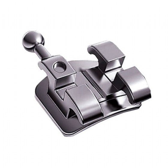 Roth and MBT prescription metal orthodontic brackets offered in a huge inventory of hook configurations and case sizes.