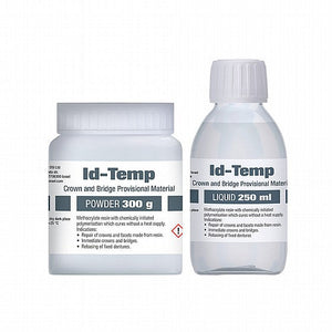 DIP Dental's pattern and acrylic resins cover a large variety of castable and temporary restoration needs for the lab.
