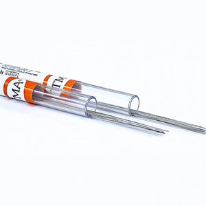 Orthodontic laboratory wire offering a large variety of gauges and alloys for retainer and appliance fabrication.