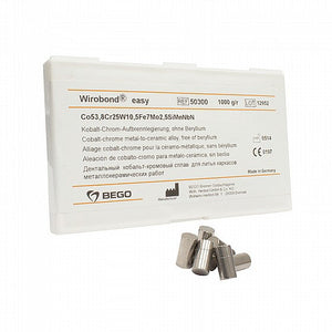 Dental casting alloy offering a large variety of metals for laboratory crown and framework fabrication at competitive prices.