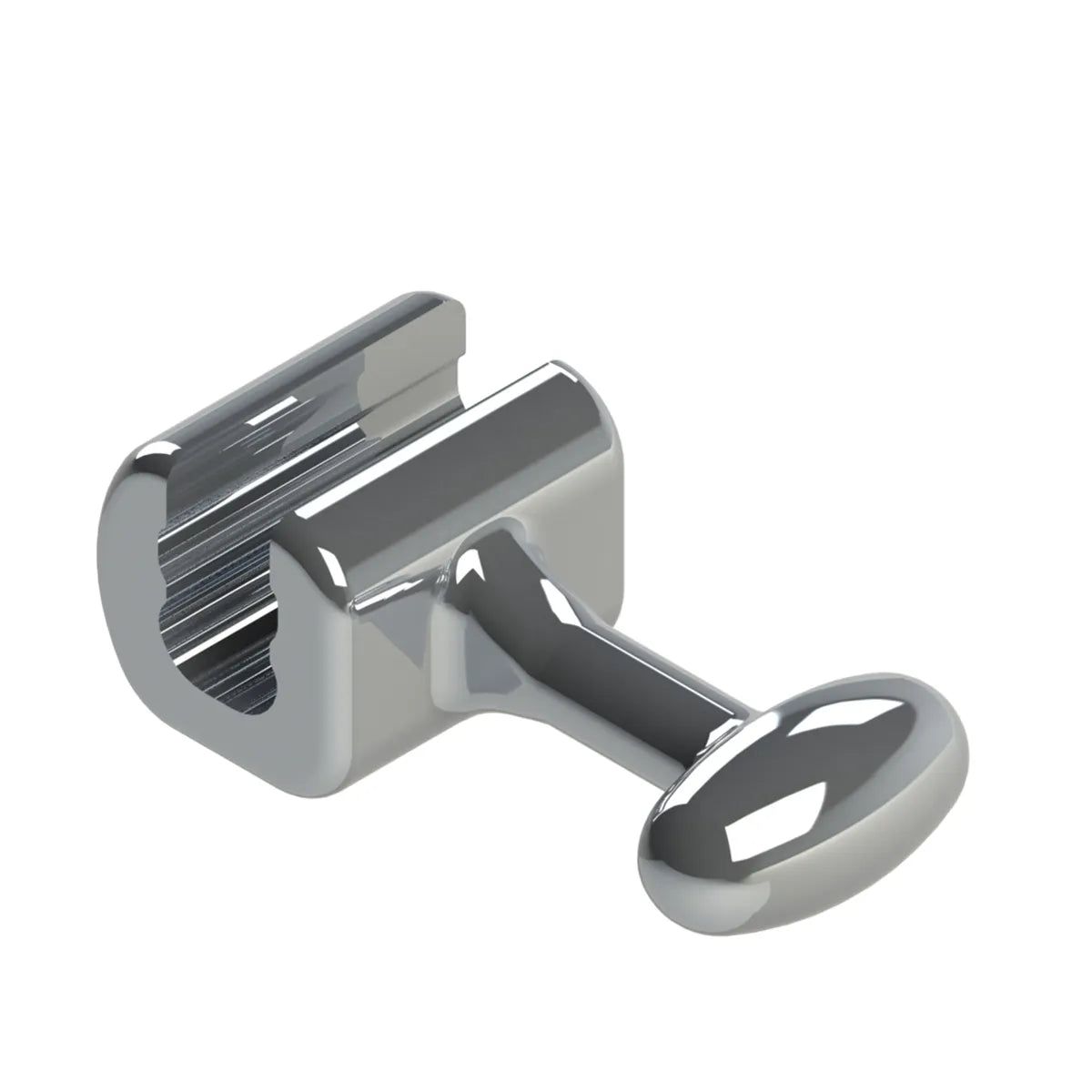 Crimpable orthodontic hooks with ball tips for elastic and chain attachment, a large variety of auxiliary appliance components.