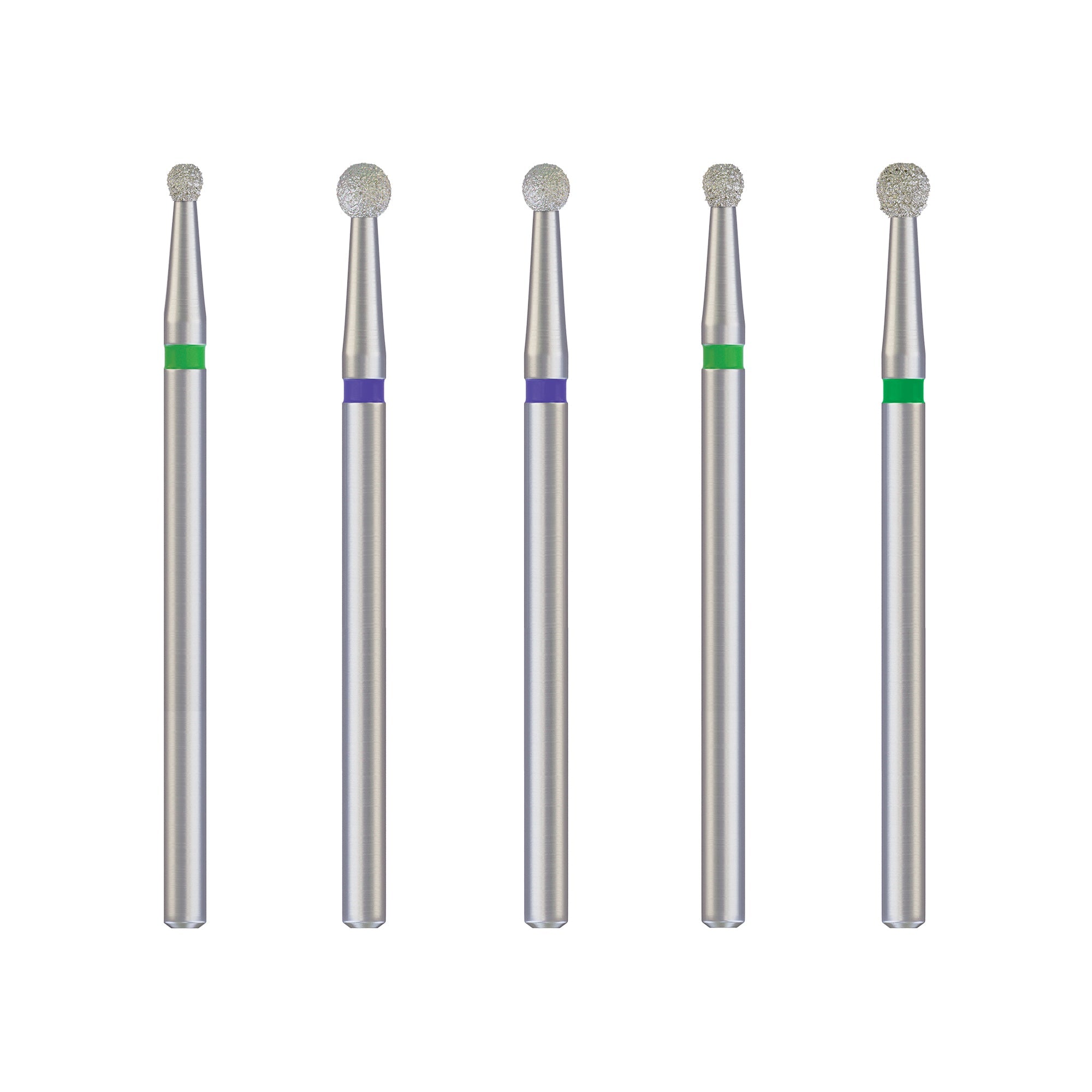 DIP Dental Diamond Reusable Burs Round Ball (ISO-001) 25mm