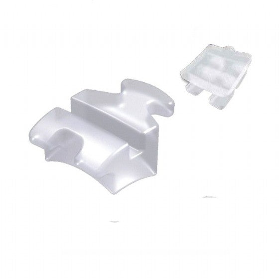 Dentaurum Orthodontic Fascination Ceramic Brackets Upper Jaw half case