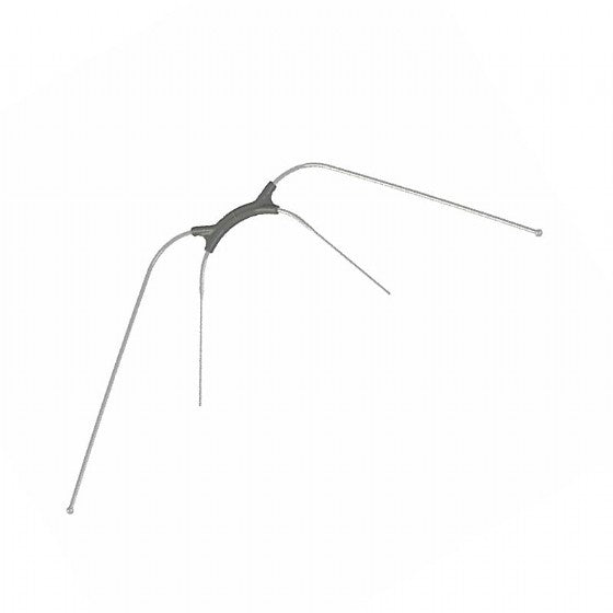 Morelli stainless steel orthodontic facebow arch