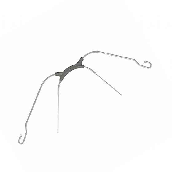 Morelli stainless steel orthodontic facebow arch