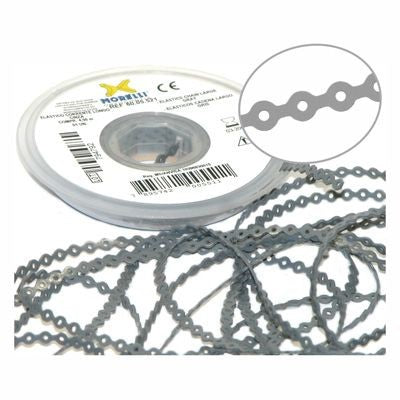 Morelli Orthodontic Elastic Power Chain Gray 4.5m