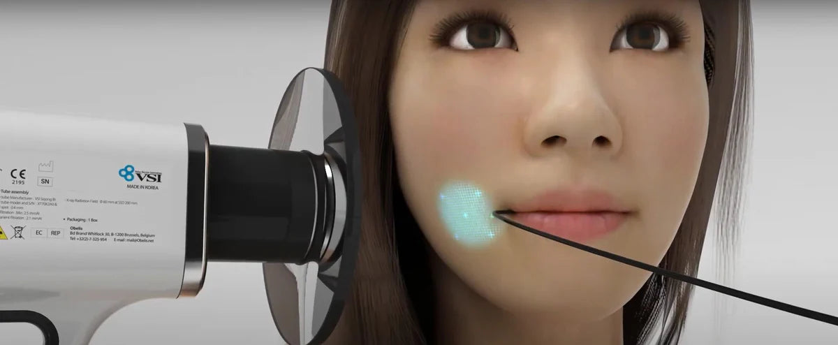 Low radiation intraoral X-ray sensor