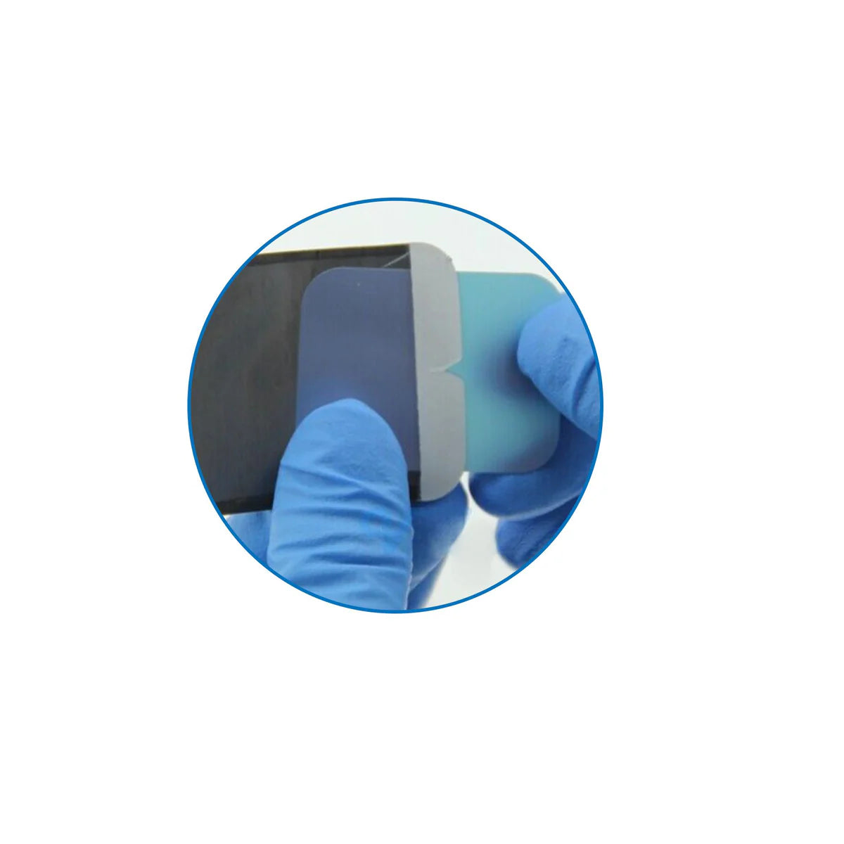 Rounded corner dental X-ray barrier envelope pack