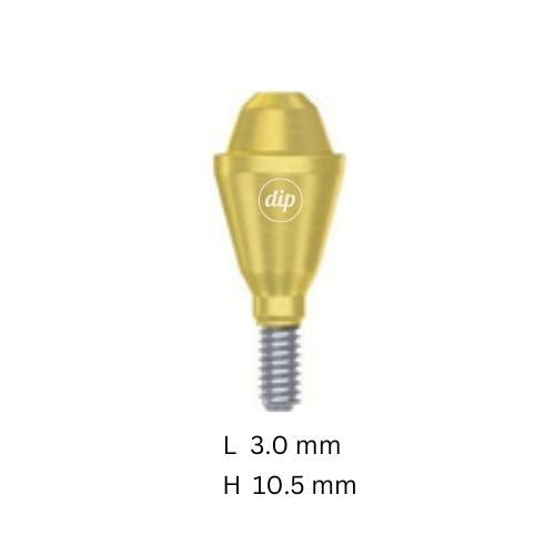 Straight Multi-Unit Abutment M1.6 for Internal Hex NP 2.0