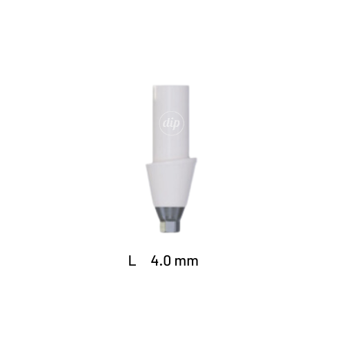 Straight Anatomic Angled Zirconia Abutment for Nobel Active® NP 3.5