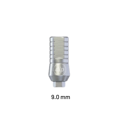 Straight Wide-Body Titanium Abutment for Internal Hex RP 3.5