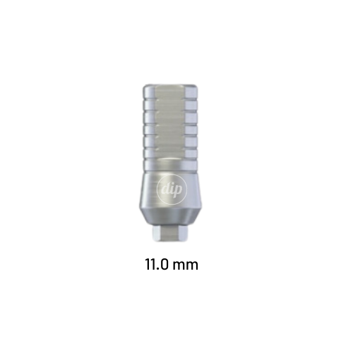 Straight Wide-Body Titanium Abutment for Internal Hex RP 3.5