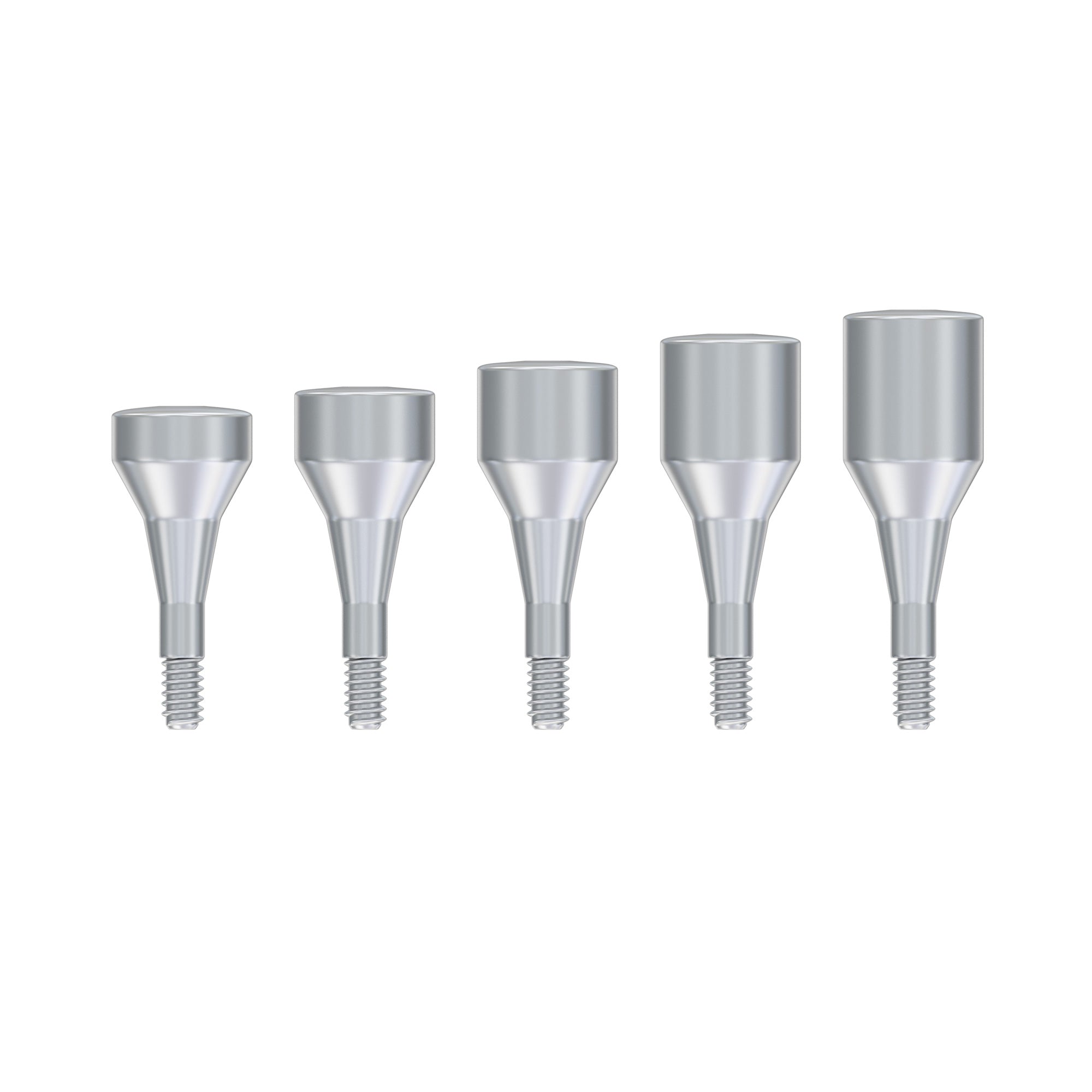 DIP Healing Caps Abutments Osstem TS / Hiossen ET Mini Platform Compatible