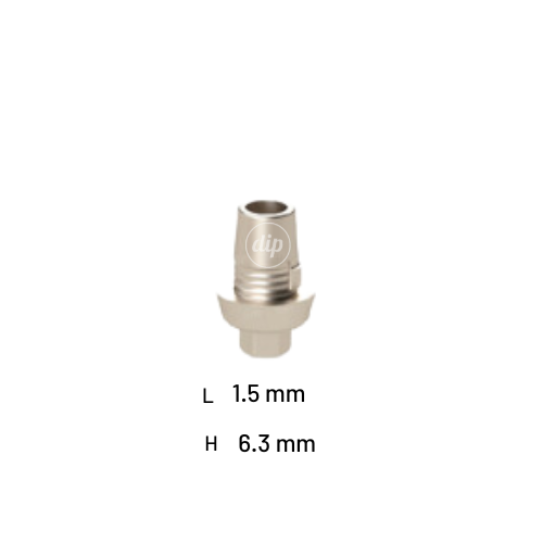 Anti-Rotational CAD/CAM Ti-Base for Sirona® Cerec - Internal Hex WP 4.5 (Pack of 10)