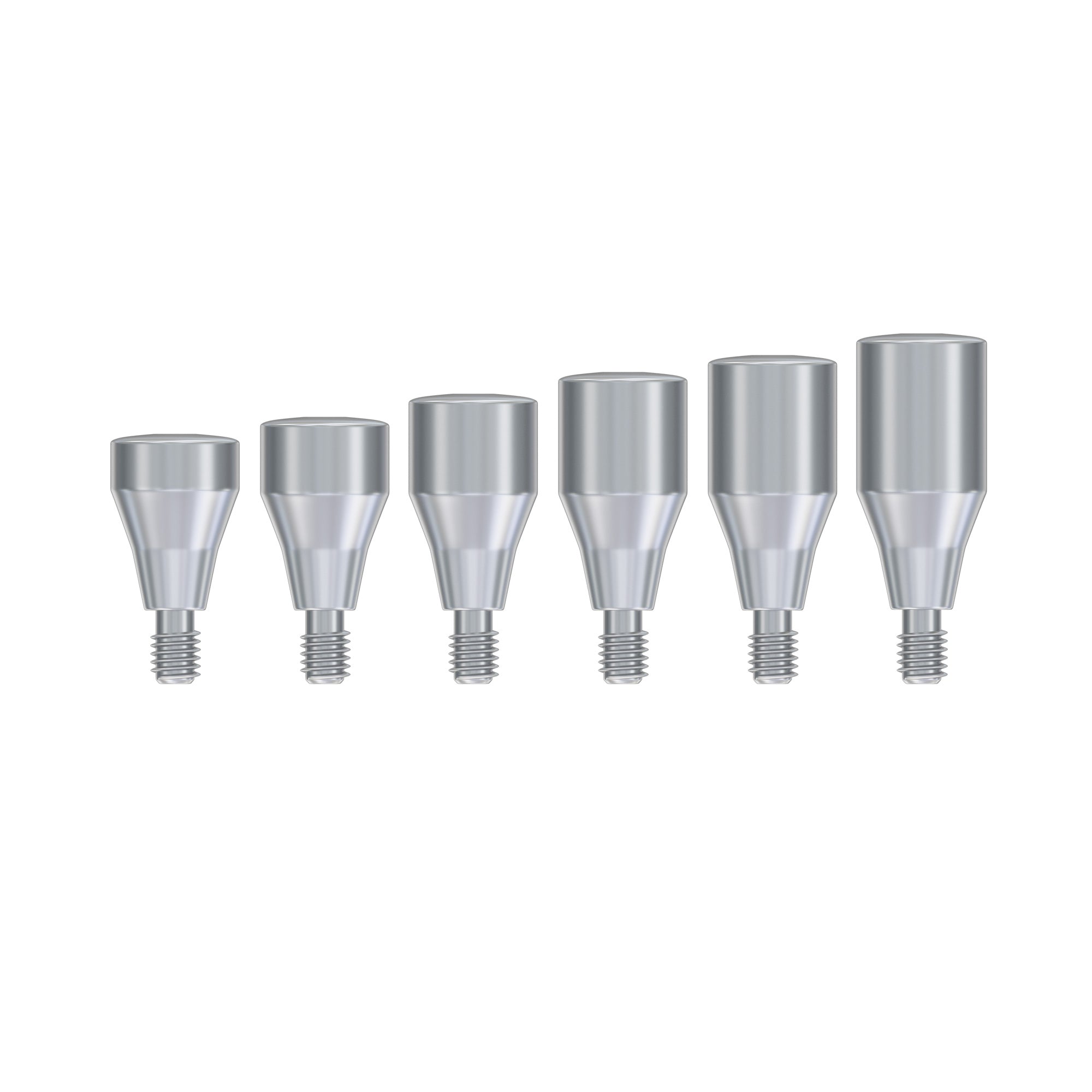 DIP Healing Caps Abutments Osstem TS / Hiossen ET Regular Platform Compatible