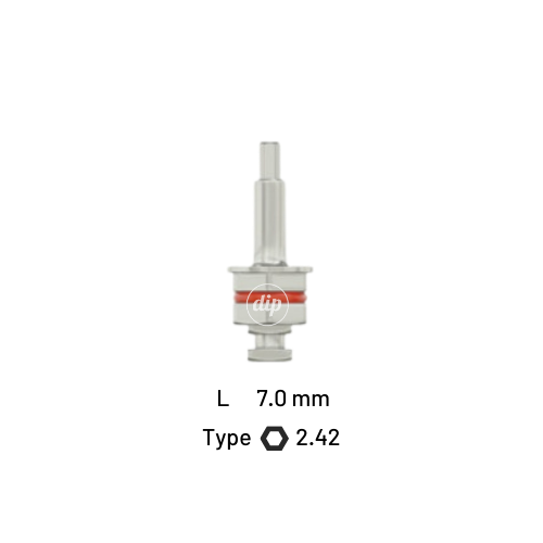 Implant Insertion Tool for Ratchet for Internal Hex RP 3.5