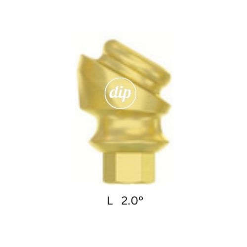 30° Angled Overlock™ Overdenture Attachment for Internal Hex RP 3.5