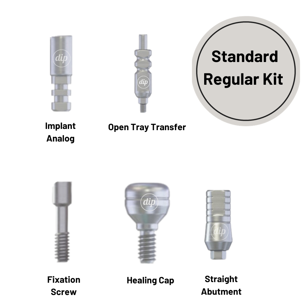 Standard Universal Prosthetic Kit for Internal Hex RP 3.5mm