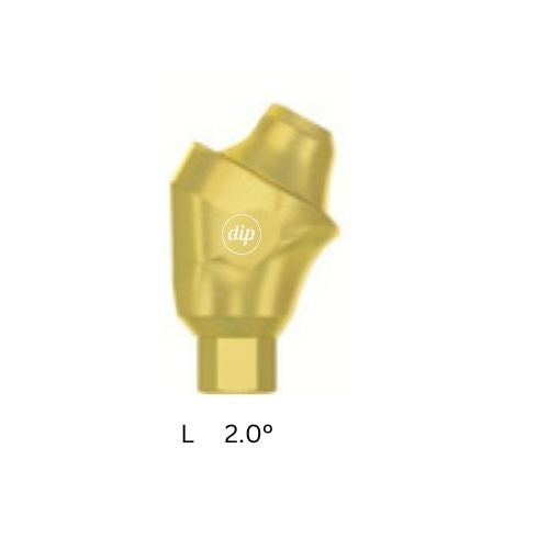 30° Multi-Unit Abutment M1.6 for Internal Hex RP 3.5