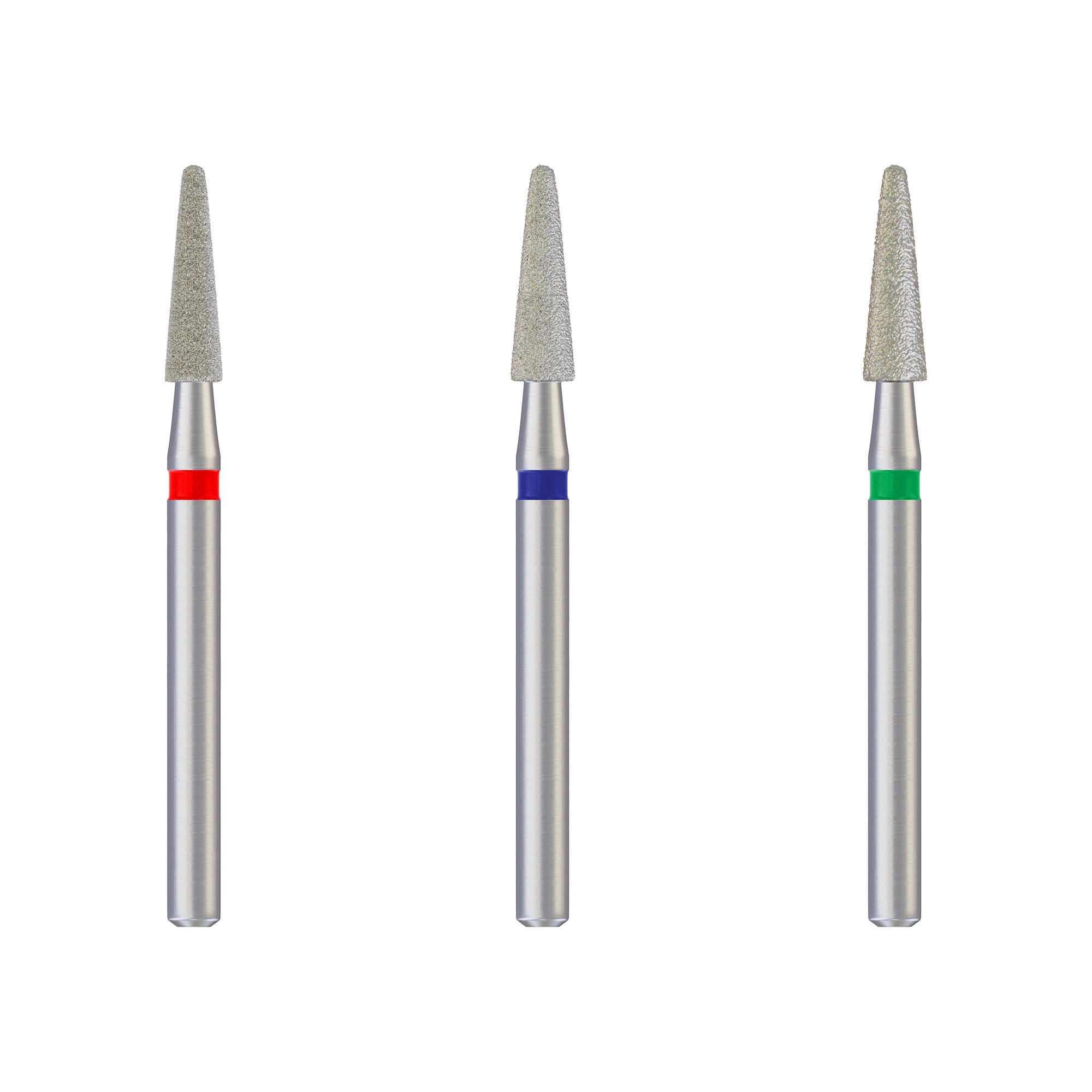 DIP Dental Diamond Burs Domical Cone (ISO-197) 21mm