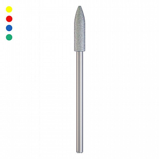 DSI Dental Laboratory Diamond Bur Curettage HP (ISO-274) Ø2.35mm