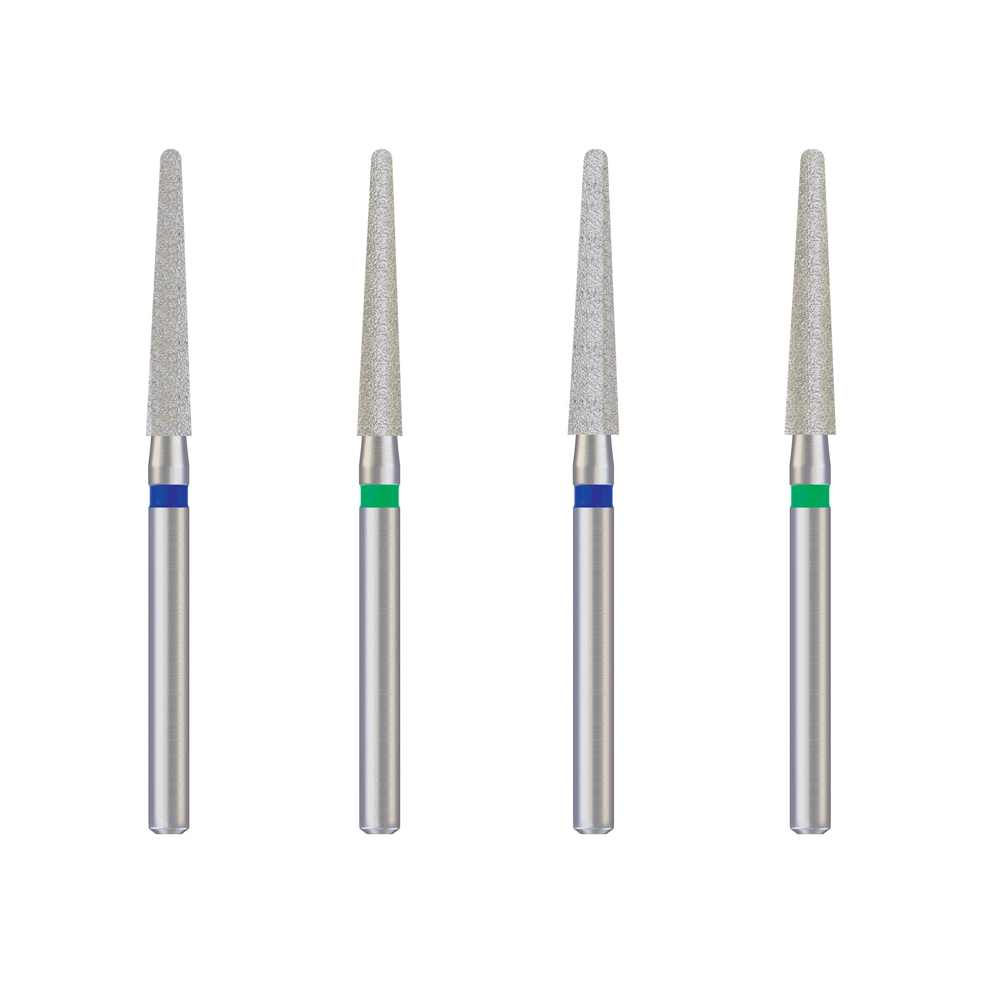 DIP Dental Diamond Burs Domical Cone (ISO-199) 24mm